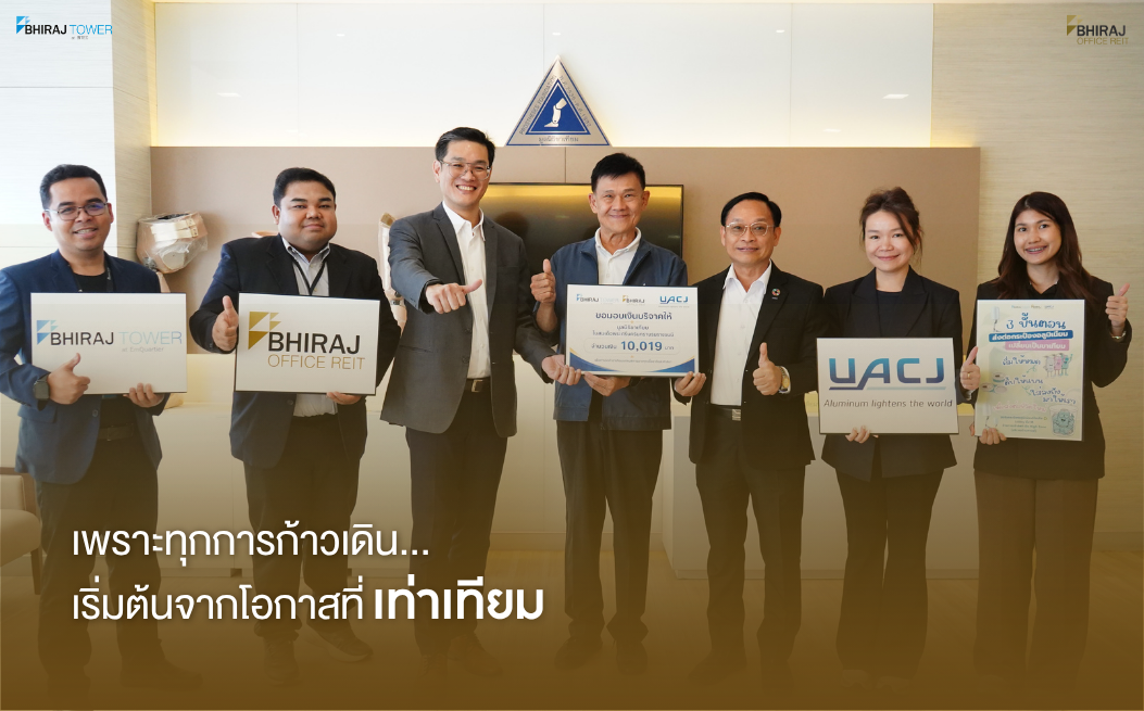 BHIRAJ TOWER at EmQuartier Partners with UACJ to Support Prostheses Foundation