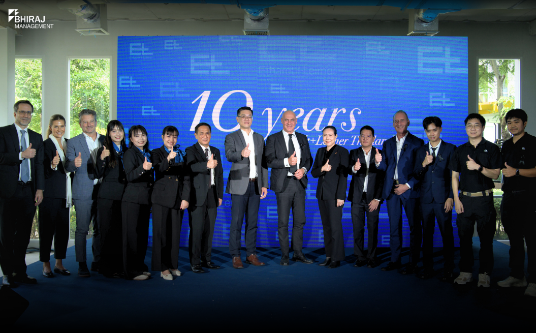 Erhardt+Leimer Thailand 10th anniversary celebration organized by BHIRAJ Management at summer Lasalle